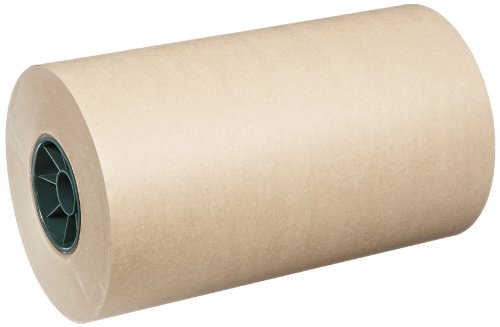 Aviditi KPPC1250 Poly Coated Kraft Paper Roll, 600' Length x 12" Width, Kraft