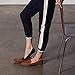 ADFOLF 6 Pairs No Show Socks Women Invisible Non Slip Low Cut Boat Liner Socks (Beige)