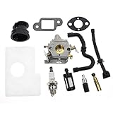 Carbhub Carburetor For STIHL MS170 MS180 017 018 Chainsaw With Air Filter Fuel Oil Line Spark Plug