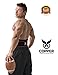 Copper Compression Gear Premium Fit Back Brace Lower Lumbar Support Belt. Adjustable for Men and Women. COMFORTABLE Copper Infused Back Wrap Perfect for Working or Playing Sports (Waist 39