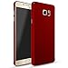 Samsung Galaxy Note 5 Case Cover, Moonmini Slim Fit Ultra-thin Hard PC Full Body Protection Smooth Grip Back Case Cover Holder for Samsung Galaxy Note 5 (Red)