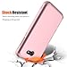 AMENQ Samsung Galaxy J7 Prime Case, Galaxy J7 V Case, J7 Perx / J7 Sky Pro/Galaxy Halo 3 in 1 Heavy Duty Absorb Impact Silicone Rubber Smooth PC Protection Cover for Galaxy J7 2017 (Rose Gold