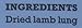 Superior Farms Pet Provisions, Lamb Lung Toasters, Dog Snack Treats, 2.5Oz.