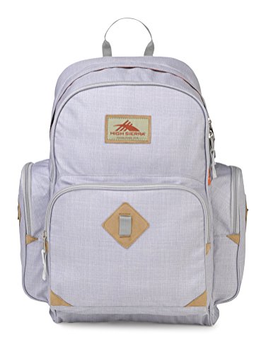High Sierra Warren Backpack Grey Ash Silver One Size Desertcart