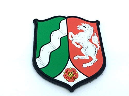 Nordrhein-Westfalen Coat of Arms German Crest Airsoft PVC Patch