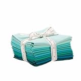 Bella Solids Teal 12 Fat Quarters Moda Fabrics 9900AB 127