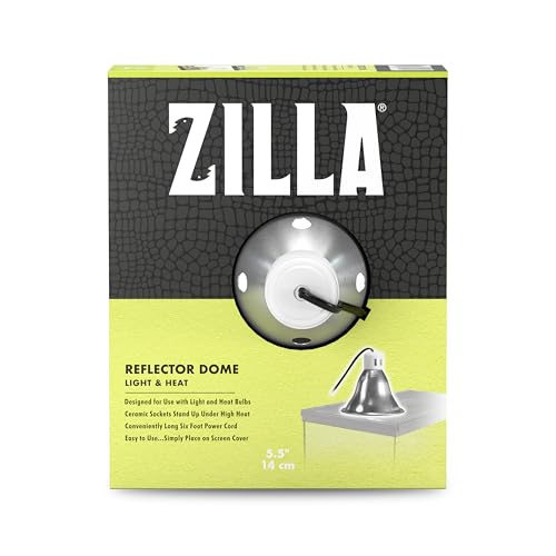 Zilla Silver Reflector Domes 5.5 Inches