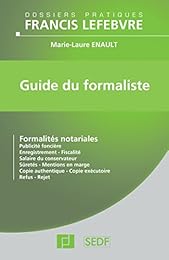Guide du formaliste