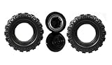 Power Wheels K7112 Green Jeep Hurricane Replacement Wheel- 2 Pack