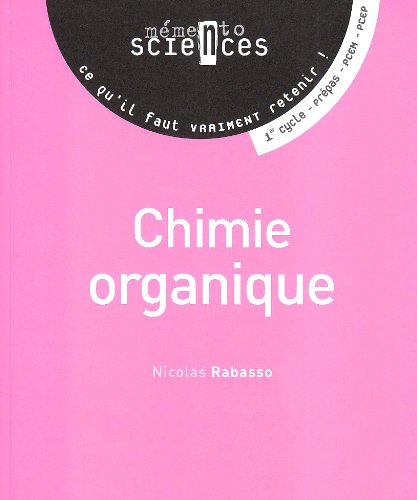Chimie organique