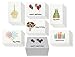 48 Happy Birthday Card Bulk Assortment Set – 6 Fun Designs with Blank Inside – 4 x 6 Inch Cards Include Envelopes and Card Storage Box