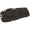 Logitech Wireless Keyboard K350, QWERTY UK English Layout - Black