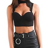 WANGSCANIS Women Sexy Lace Hollow Floral Lace