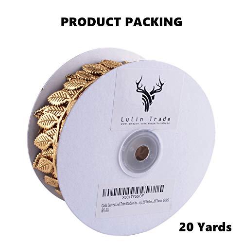 3 Gold+Leaves+Leaf+Ribbon+Trim