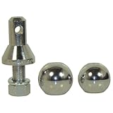 Convert-A-Ball 901B Nickel-Plated Shank with 2 Balls - 1"