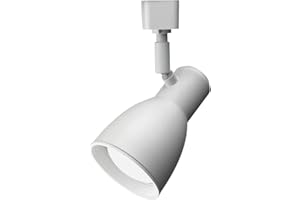 LITHONIA LIGHTING BR20 Step Baffle Track Light Head, White, Master Pack of 2
