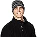 Turtle Fur Men's Merino Wool Nordic Style Knit Beanie, Fleece Lined Wool Hat