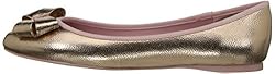 Ted Baker Women's Immet Ballet shoe, Rose Gold New