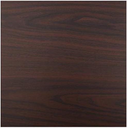 Wood Grain Contact Paper Black Walnut Look Film Countertops Wallpaper Sticker Peel and Self-Adhesive Wrap 60 x 500cm