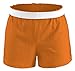 Soffe Juniors' Authentic Cheer Short, Orange, Large (1-Pack)