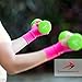 CompressionZ Compression Wrist Sleeves (Pair) - Wrist Support Brace Tennis, Bowling, Sports & Injury Recovery - Pain Relief Wraps for Arthritis, Sprains, Carpal Tunnel, Tendonitis