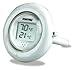 SWIMLINE HYDROTOOLS Solar Powered Digital LCD Thermometer Large Floating Easy Read For Water Temperature Shatter Resistant With String For Outdoor And Indoor Swimming Pools Spas Ponds Bathtubs