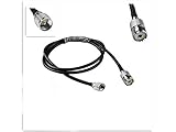 UHF SO239 female to MINI UHF male RF Coaxial pigtail cable RG58 20inch (50CM)