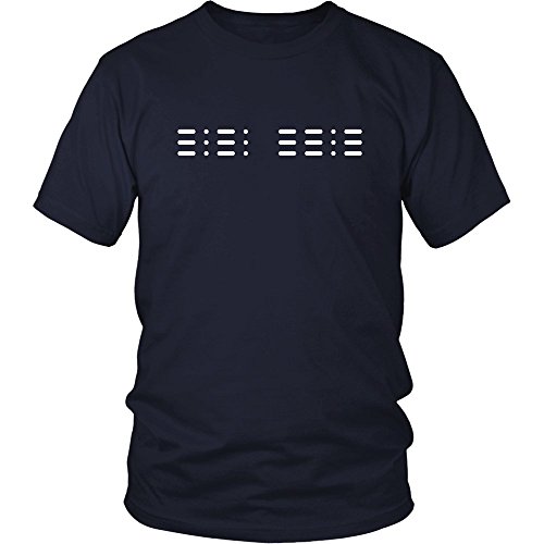 Ham Radio Morse CW Shirt "CQ CQ CQ"