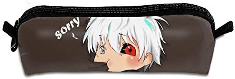 Pencil Case Tokyo Pocket Ghoul Pen Bag Holder Portable Stationery Pouch Storage Organizer Cosmetic Bag