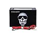 Smileto Skull Portable Wireless Bluetooth speakers with HD Sound and Bass (Blue)