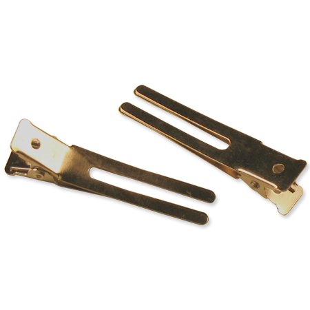 Alligator Hair Clip Double Prong Pinch Clips (100)