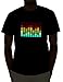 FLASHWEAR Sound Activated LED Light up Shirt - Over 30+ Designs