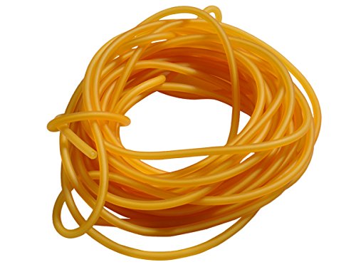GM&BW 10m, 2X5.5mm Catapult Bands -Elastic Natural Latex Tubes with Ultimate Elongation of 700% - Accessory for Making Professional Hunting Catapults or Slingshot for Kids Competition