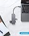 Anker USB C Hub, 7-in-1 Type C Hub, 4K USB C to HDMI Adapter, Micro SD and SD Card Reader, 3 USB 3.0 Ports, with 60W Power Delivery for MacBook Pro, iPad Pro, Chromebook, XPS, Galaxy S9/S8, and More