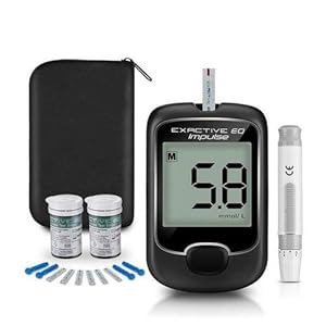 MODGS Diabetes Test Kit, Blood Glucose Monitors Blood Sugar Testing Kit for Diabetics In Mmol/L、mg/dL