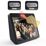 Camera Cover for Echo Show 2nd Generation [2-Pack in Box]-The Webcam Cover can Cover The New Echo Show's Camera Then Protect The Privacy of All Users .Very Easy to Install.Designed by VMEI (Black)