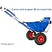 Rage Powersports BFC Red Folding Beach Fishing Chair/Cart