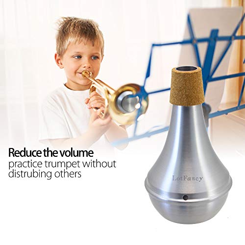 LotFancy Trumpet Mute, Lightweight Trumpet Practice Mutes, Trumpet