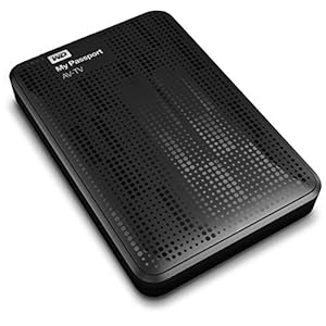 Western Digital Wdbhdk0010Bbk-Eesn My Passport Av-Tv Hdd 1 Tb Tv-Opslag