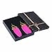 Pandahall 1 Pair Hot Pink Fashion Feather Earrings with Brass Earring Hooks Dangle Earrings for Women Lady Gifts