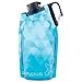 Platypus DuoLock SoftBottle Flexible Water Bottle, Blue Prisms, 1.0-Liter