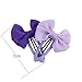 15 Pairs Tiny Baby Girls Grosgrain Ribbon Hair Bows Clips for Toddlers Kids (2'' Hair Bows Snap Hair Clips)