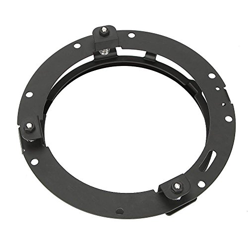 Eagle Lights 8700 Adapter Ring for 7" LED Headlights for Harleys prior to 2014 (Black)
