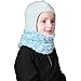 Turtle Fur Kids Curly Fur Shellaclava, Double-Layer Neck, Balaclava
