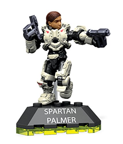 Mega Construx Halo Heroes Spartan Palmer Figure, Series 3