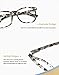 TIJN Blue Light Blocking Glasses Women Men Vintage Square Nerd Computer Glasses Anti Eyestrain