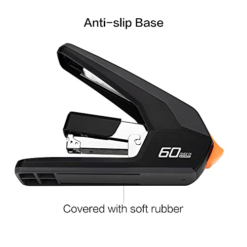 Deli Effortless Stapler, Reduced Effort Desktop Stapler, Easy to Load