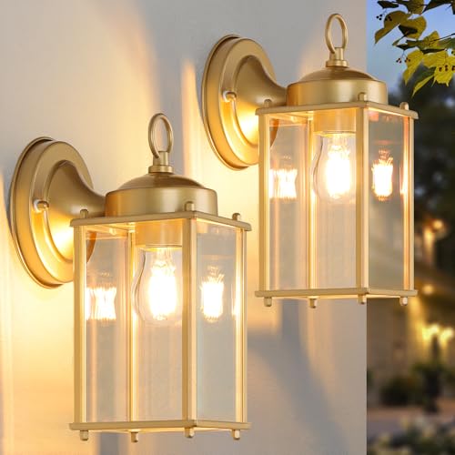 MATAMEYE Large Outdoor Wall Lantern Exterior Waterproof