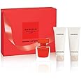 NARCISO ROUGE BY NARCISO RODRIGUEZ 3 PCS SET: 50 ML/ 1.6 OZ EAU DE PARFUM SPRAY, 2.5 OZ SCENTED SHOWER CREAM & 2.5 OZ SCENTED BODY LOTION
