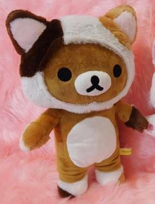 Amazon リラックマ もっと のんびりネコ なかよしぬいぐるみbig リラックマ ぬいぐるみ ホビー